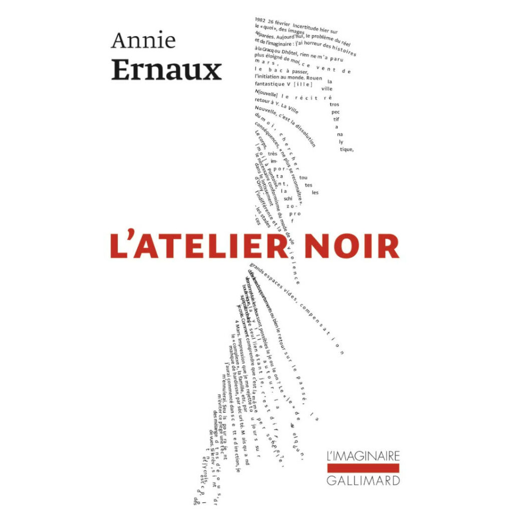 L'atelier noir de Annie Ernaux