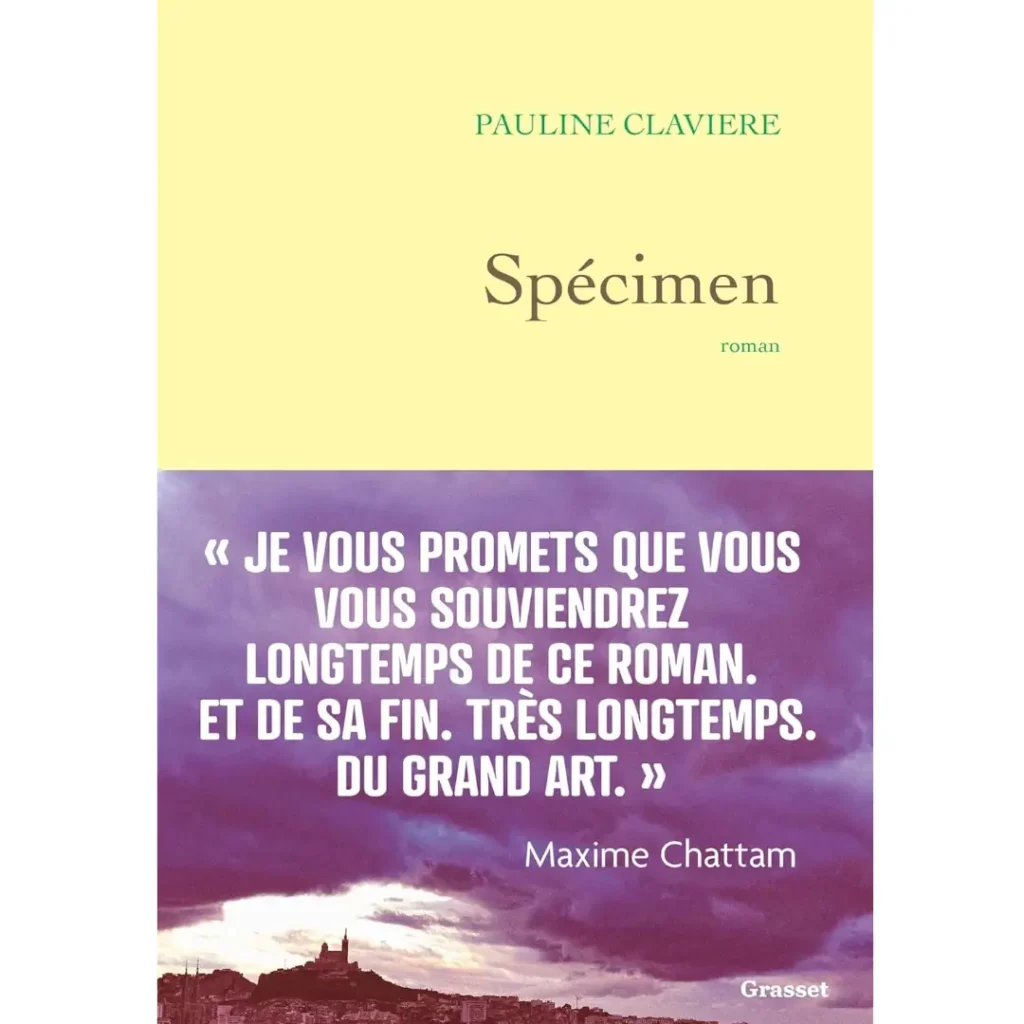 Spécimen de Pauline Claviere